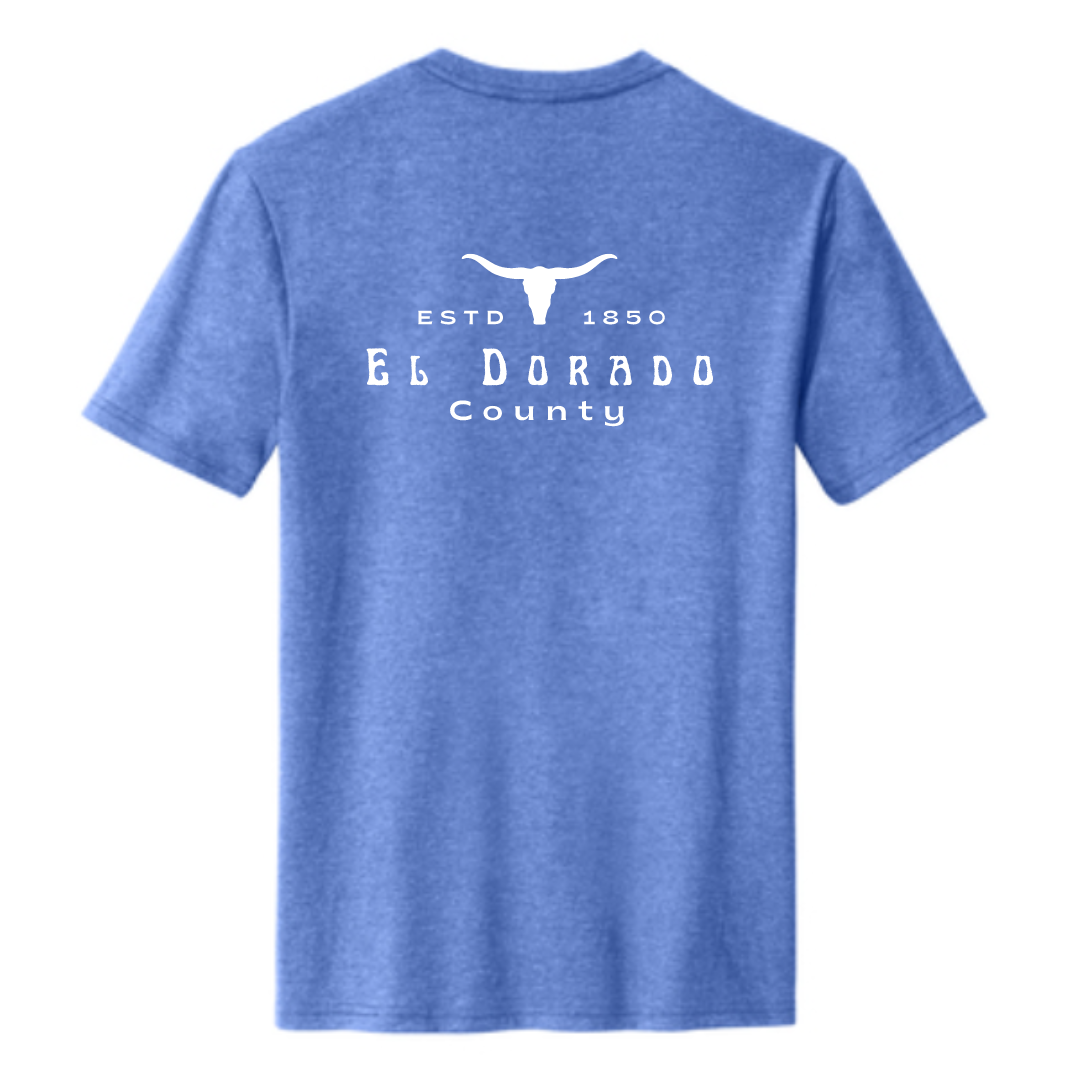 El Dorado County T-Shirt Heather Royal