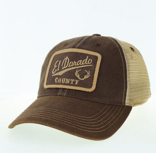 El Dorado County Brown Trucker Hat