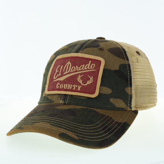 El Dorado County Camo Trucker Hat