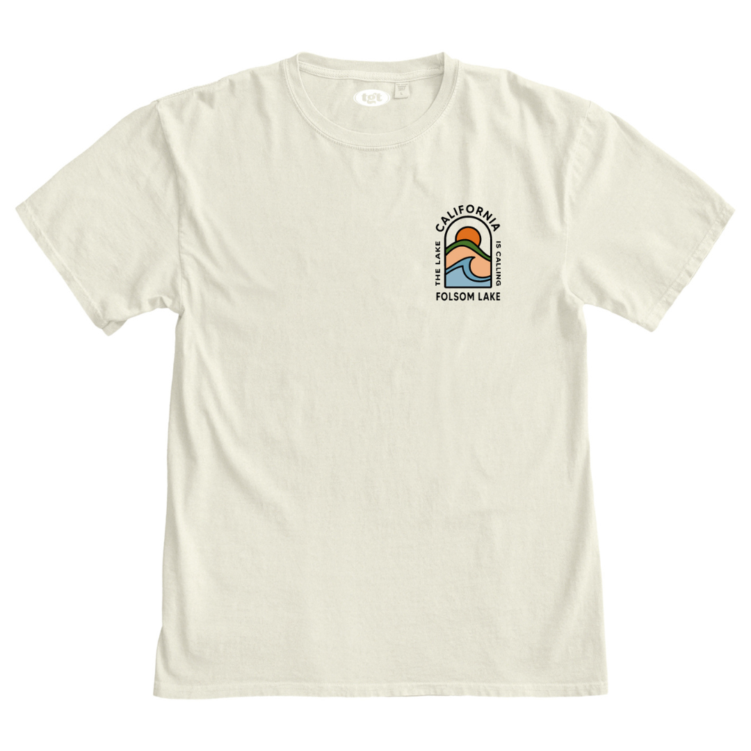 The Lake is Calling T-Shirt Ivory