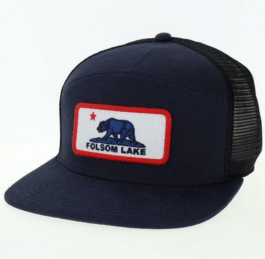 Folsom Lake Bear Hat - Navy & Black