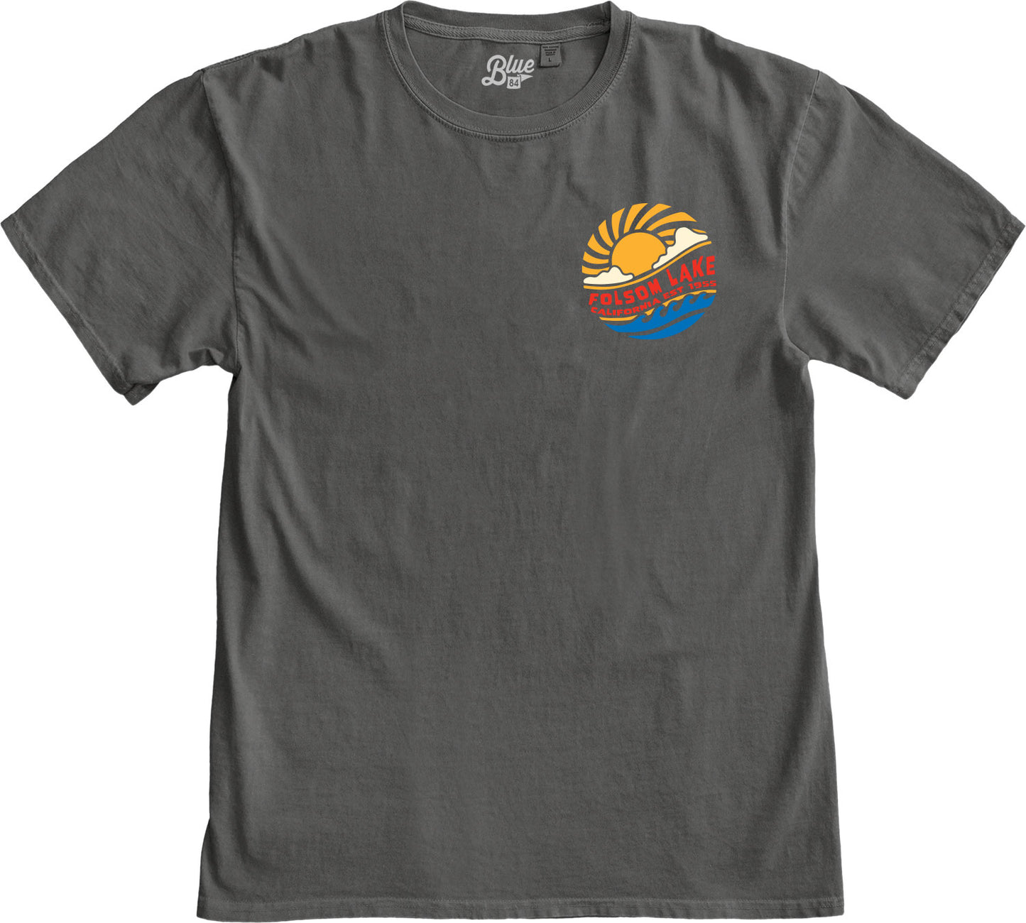 Folsom Lake Solar Remix T-Shirt - Black