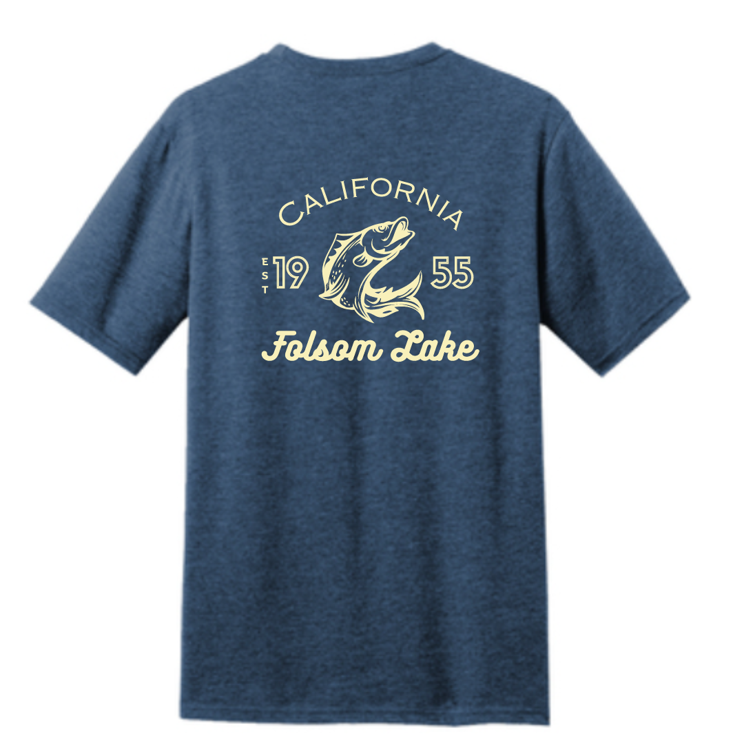 Unisex Folsom Lake Fishing T Shirt