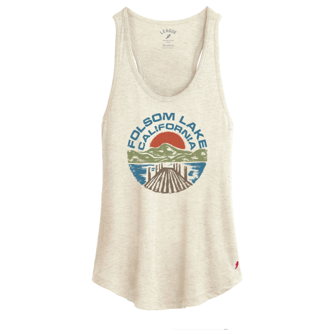 Ladies Folsom Lake Dock Tank