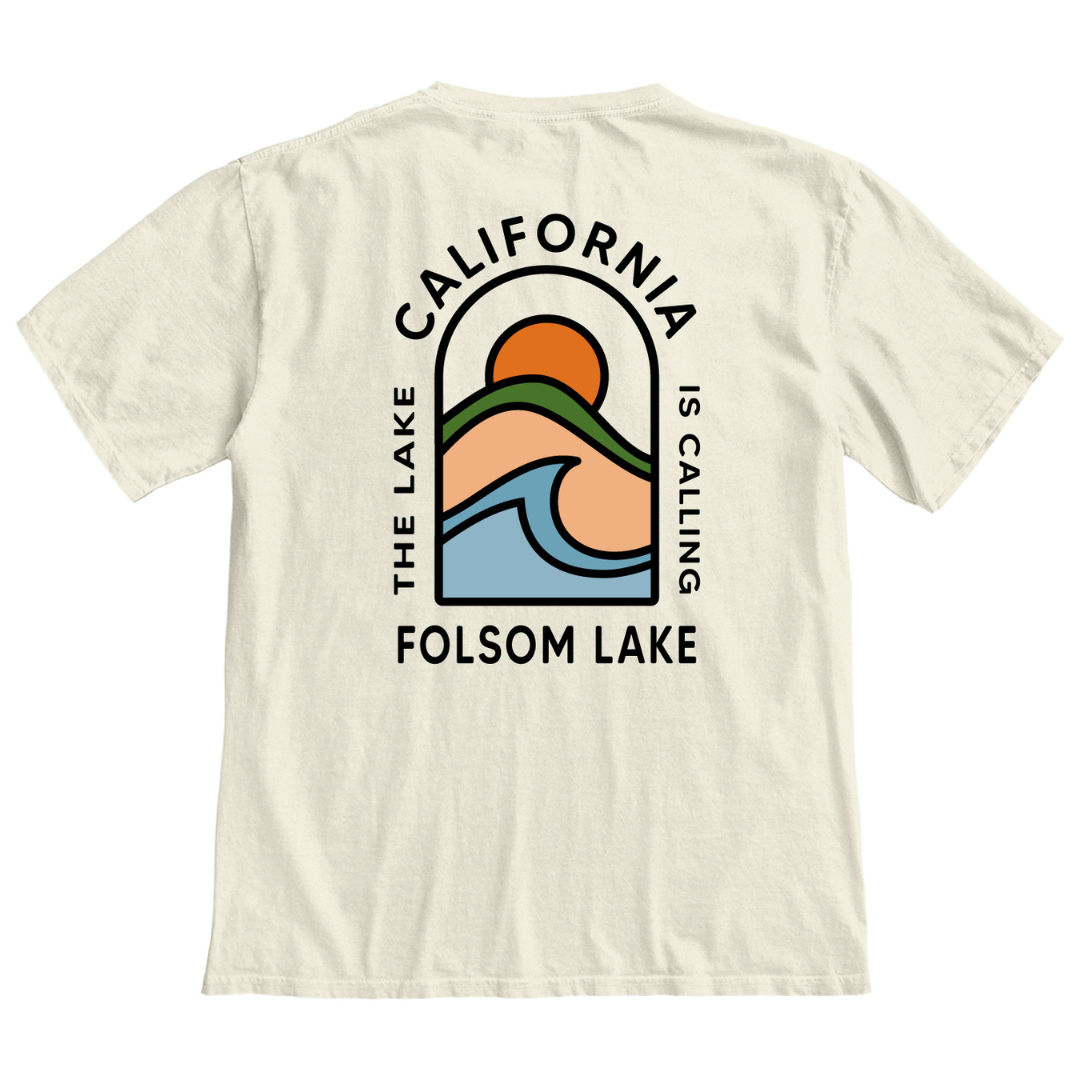The Lake is Calling T-Shirt Ivory